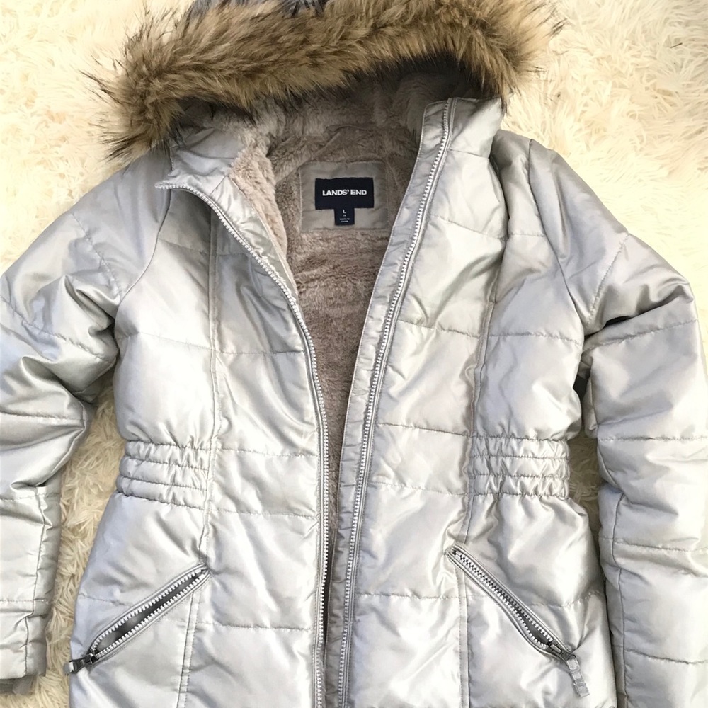 Silver coat
